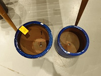 2x vorstvrije terracotta bloempot - afbeelding 3 van  5