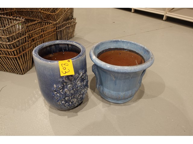 2x vorstvrije terracotta bloempot - afbeelding 2 van  5