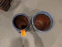 2x vorstvrije terracotta bloempot - afbeelding 3 van  5