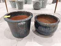2x vorstvrije terracotta bloempot - afbeelding 2 van  5