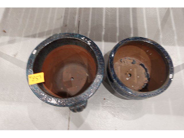2x vorstvrije terracotta bloempot - afbeelding 3 van  5