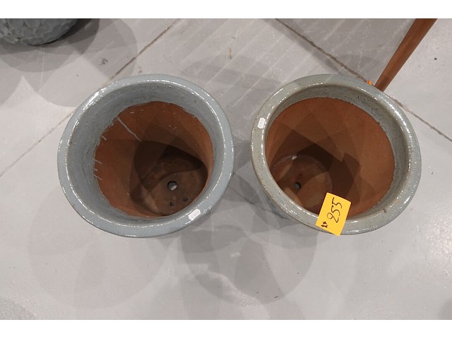 2x vorstvrije terracotta bloempot - afbeelding 3 van  4