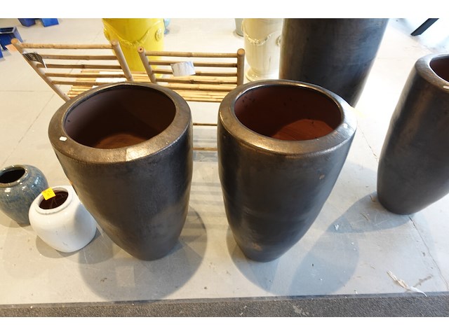 2x vorstvrije terracotta bloempot - afbeelding 3 van  5