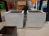 2x vorstvrije terracotta bloempot - afbeelding 1 van  4