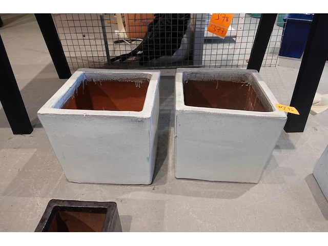 2x vorstvrije terracotta bloempot - afbeelding 2 van  4