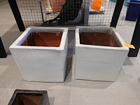 2x vorstvrije terracotta bloempot - afbeelding 2 van  4