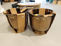 2x vorstvrije terracotta bloempot - afbeelding 2 van  4