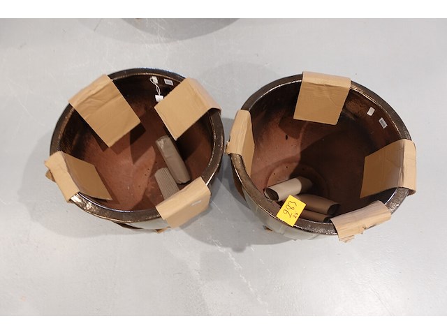 2x vorstvrije terracotta bloempot - afbeelding 4 van  4