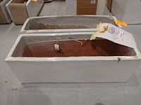 2x vorstvrije terracotta bloempot - afbeelding 2 van  4