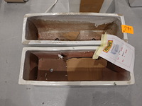 2x vorstvrije terracotta bloempot - afbeelding 3 van  4