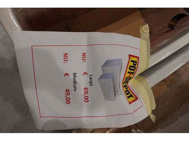 2x vorstvrije terracotta bloempot - afbeelding 4 van  4