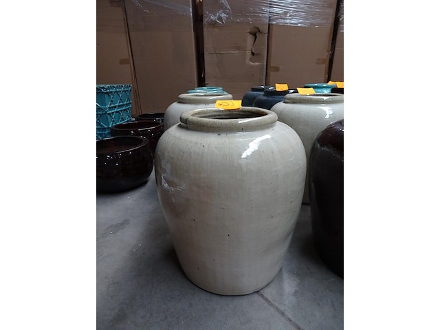 2x vorstvrije terracotta vaas - afbeelding 1 van  3