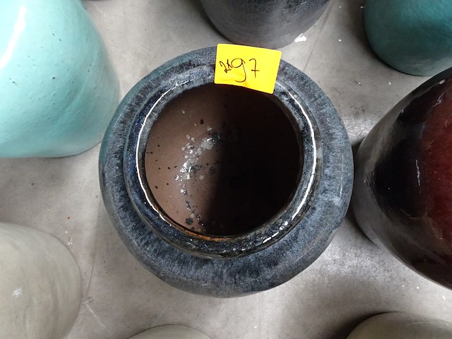 2x vorstvrije terracotta vaas - afbeelding 3 van  3