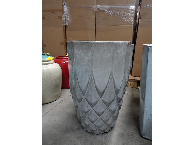 2x vorstvrije terracotta vaas - afbeelding 1 van  3