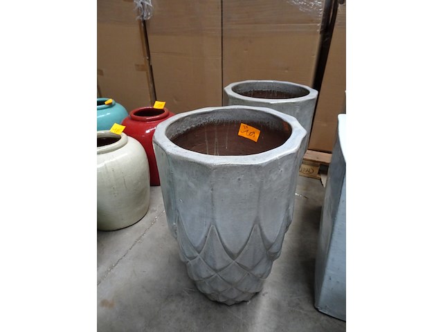 2x vorstvrije terracotta vaas - afbeelding 2 van  3