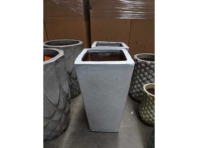 2x vorstvrije terracotta vaas - afbeelding 2 van  3