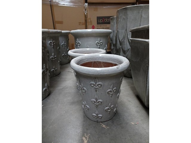 2x vorstvrije terracotta vaas - afbeelding 3 van  3