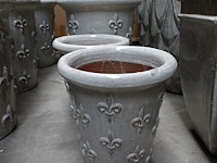 2x vorstvrije terracotta vaas - afbeelding 3 van  3