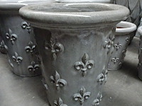 2x vorstvrije terracotta vaas - afbeelding 1 van  3