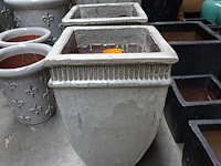 2x vorstvrije terracotta vaas - afbeelding 2 van  3