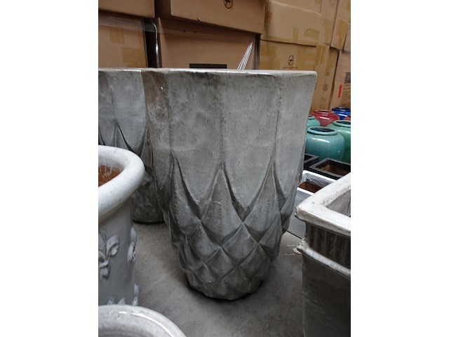 2x vorstvrije terracotta vaas - afbeelding 1 van  3