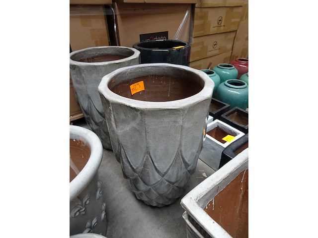 2x vorstvrije terracotta vaas - afbeelding 2 van  3