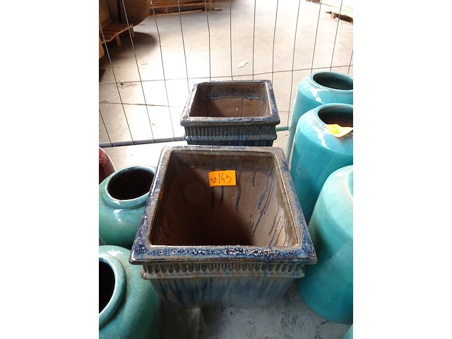 2x vorstvrije terracotta vaas - afbeelding 3 van  3