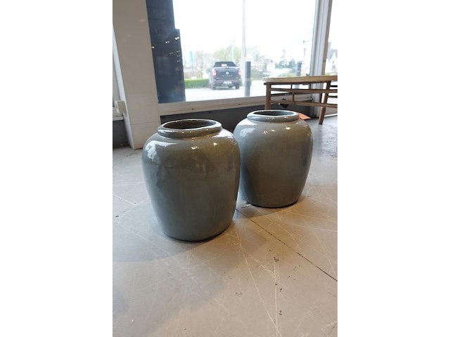 2x vorstvrije terracotta vaas - afbeelding 3 van  4