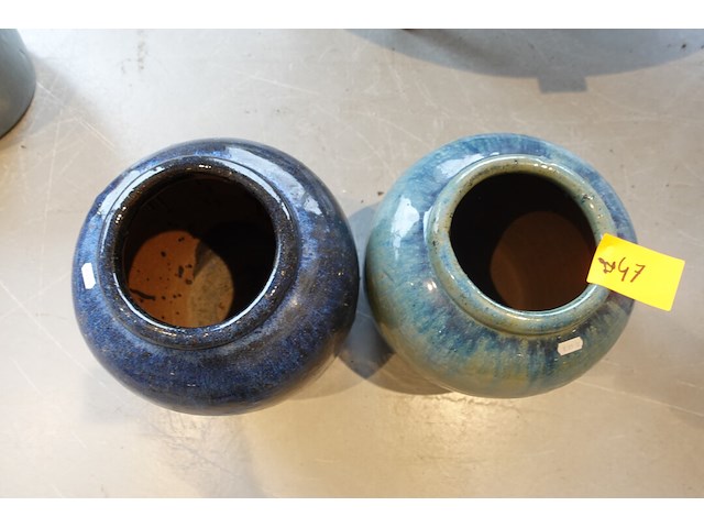 2x vorstvrije terracotta vaas - afbeelding 2 van  3