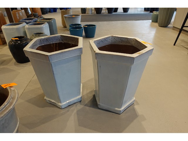 2x vorstvrije terracotta vaas - afbeelding 2 van  4