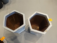 2x vorstvrije terracotta vaas - afbeelding 3 van  4