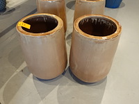 2x vorstvrije terracotta vaas - afbeelding 2 van  4