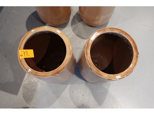 2x vorstvrije terracotta vaas - afbeelding 3 van  4