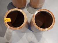 2x vorstvrije terracotta vaas - afbeelding 3 van  4