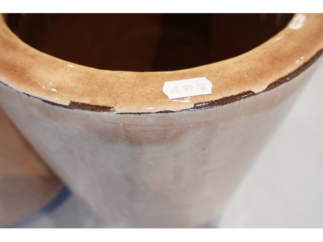 2x vorstvrije terracotta vaas - afbeelding 4 van  4