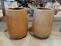 2x vorstvrije terracotta vaas - afbeelding 1 van  4