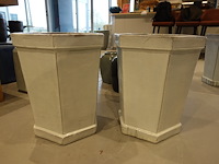 2x vorstvrije terracotta vaas - afbeelding 1 van  4