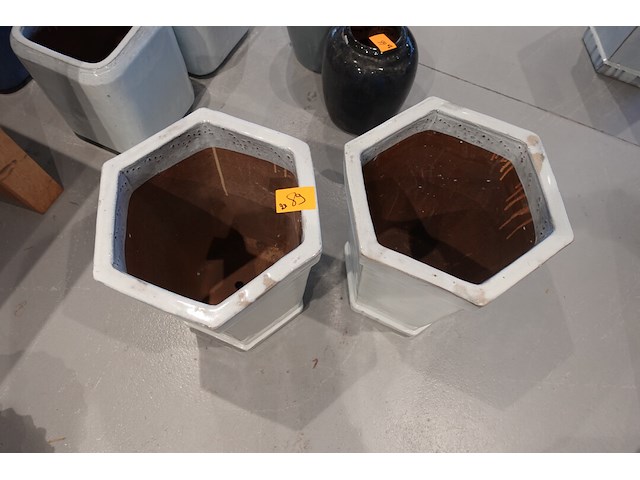 2x vorstvrije terracotta vaas - afbeelding 3 van  4