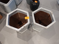 2x vorstvrije terracotta vaas - afbeelding 3 van  4