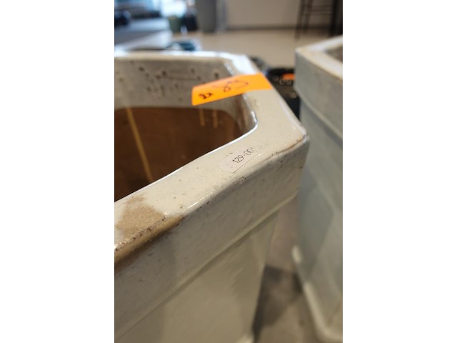 2x vorstvrije terracotta vaas - afbeelding 4 van  4