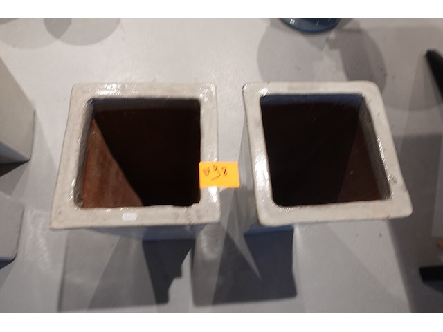 2x vorstvrije terracotta vaas - afbeelding 3 van  4