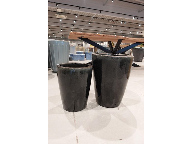 2x vorstvrije terracotta vaas - afbeelding 1 van  5