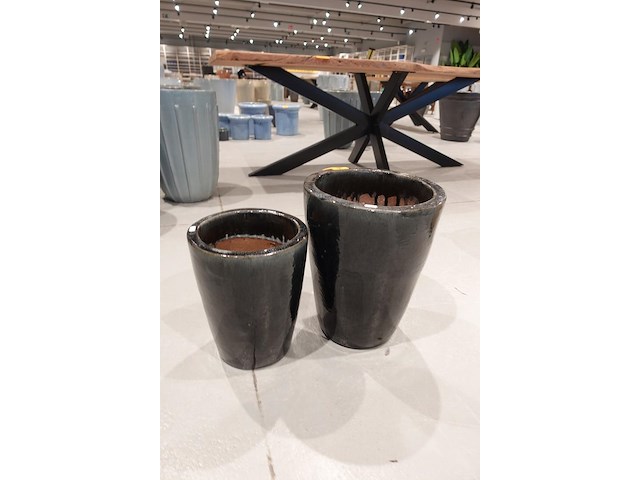 2x vorstvrije terracotta vaas - afbeelding 2 van  5