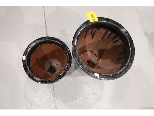 2x vorstvrije terracotta vaas - afbeelding 3 van  5