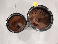 2x vorstvrije terracotta vaas - afbeelding 3 van  5