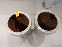 2x vorstvrije terracotta vaas - afbeelding 3 van  4