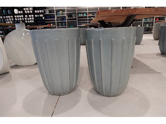 2x vorstvrije terracotta vaas - afbeelding 1 van  4