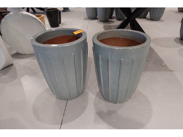 2x vorstvrije terracotta vaas - afbeelding 2 van  4