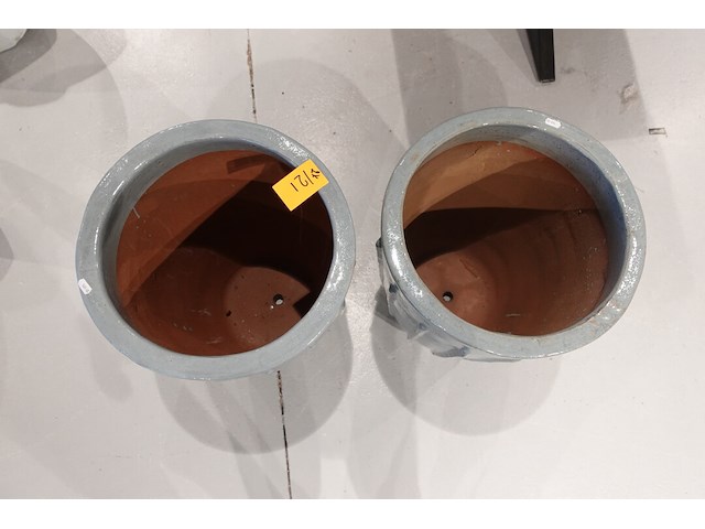 2x vorstvrije terracotta vaas - afbeelding 3 van  4