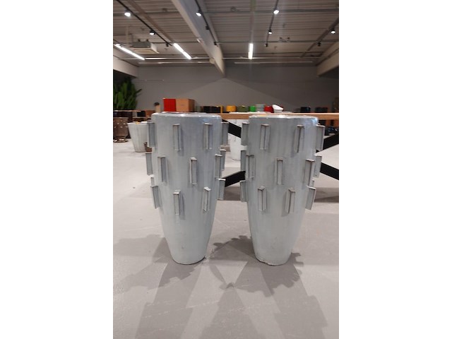 2x vorstvrije terracotta vaas - afbeelding 1 van  4